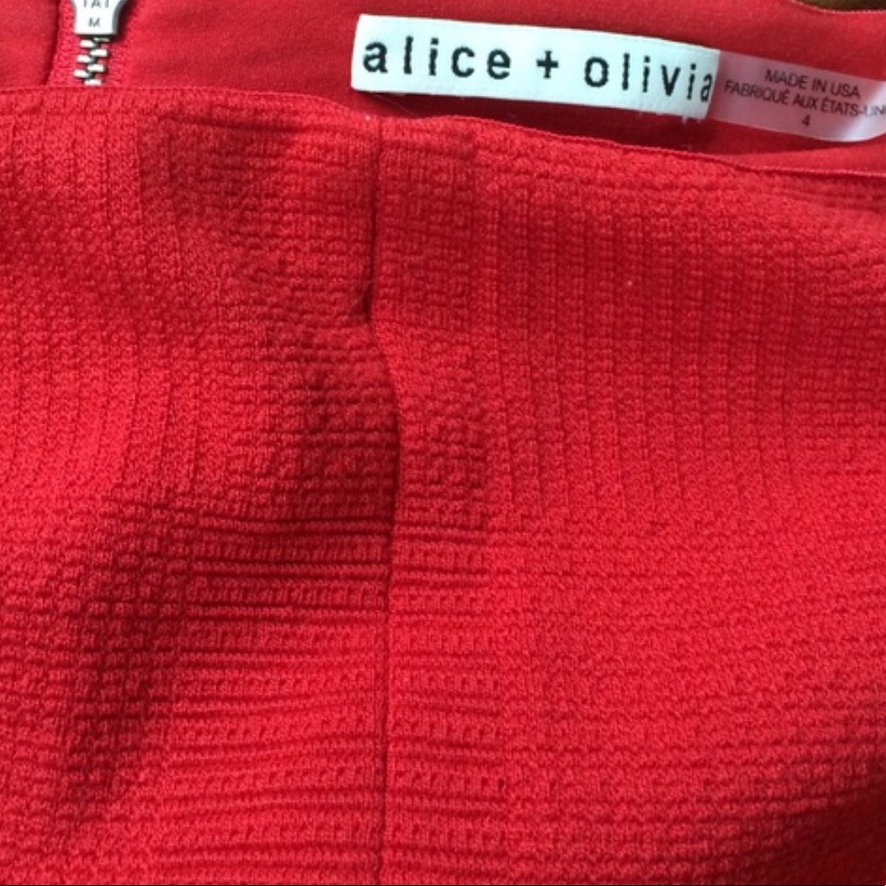 ALICE AND OLIVIA SPIEGA PENCIL SKIRT - Picture 4 of 4
